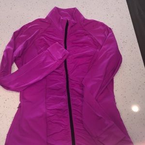 VSX full zip jacket: magenta size L